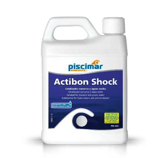 Catalizador cianúrico y aguas verdes - Actibon Shock 1l